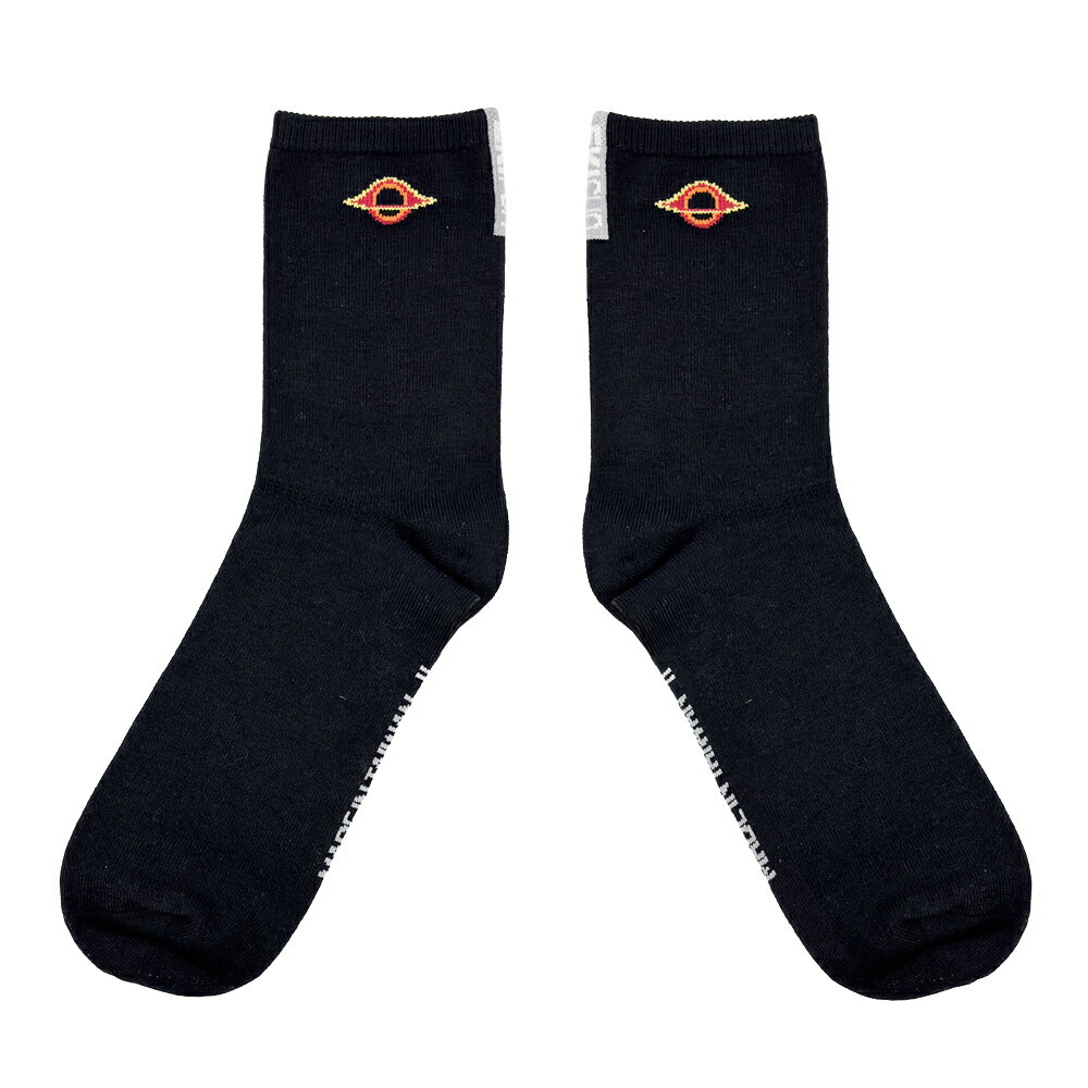 【EKIfun】Coolmax頂級機能襪《黑洞》排汗除臭 敏感肌適用 親子襪 22-30cm 抑菌除臭襪 0