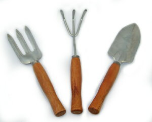 賽科 園藝工具三件套 園藝工具套裝 園林用品 鏟子/ 鍬子/ 耙子