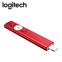 Logitech 羅技|Spotlight 簡報遙控器 聖誕紅【三井3C】