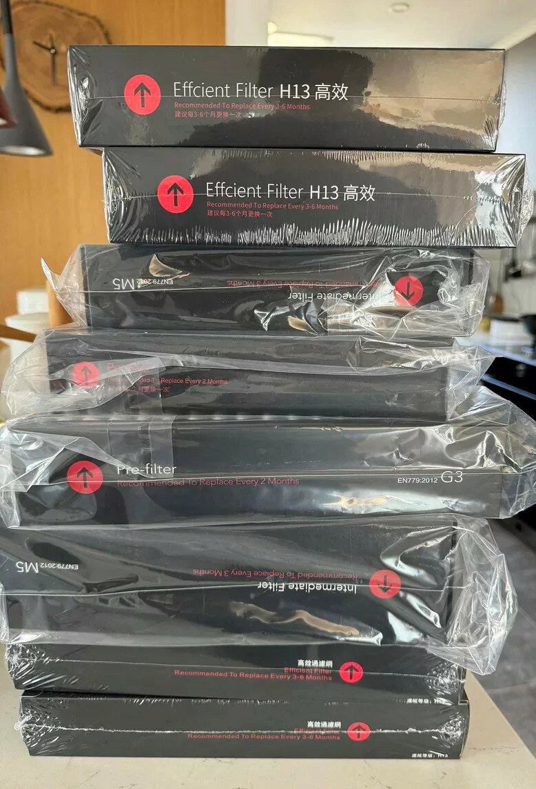 適配造夢者新風系統高效過濾網 DM F1110 F1220 F13 空氣淨化神器 家庭辦公室用