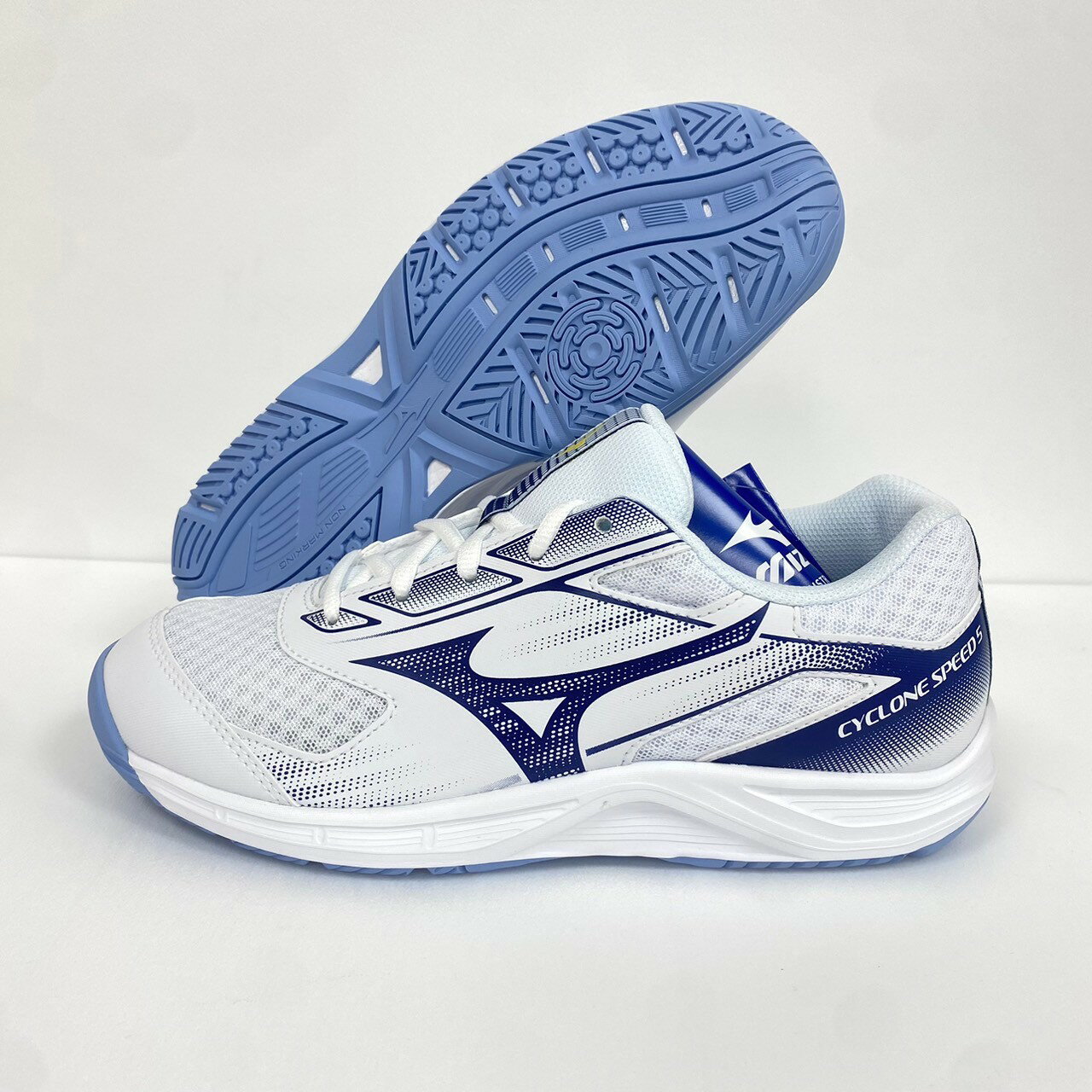 【大自在】MIZUNO 美津濃 男女排球鞋 CYCLONE SPEED 5 入門款 V1GA258011