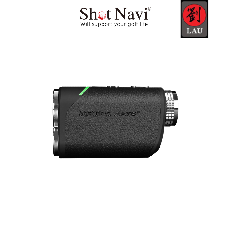 【日本品牌專業高爾夫雷射測距儀】Shot Navi RAYS+ 高爾夫雷射測距儀(黑) 1