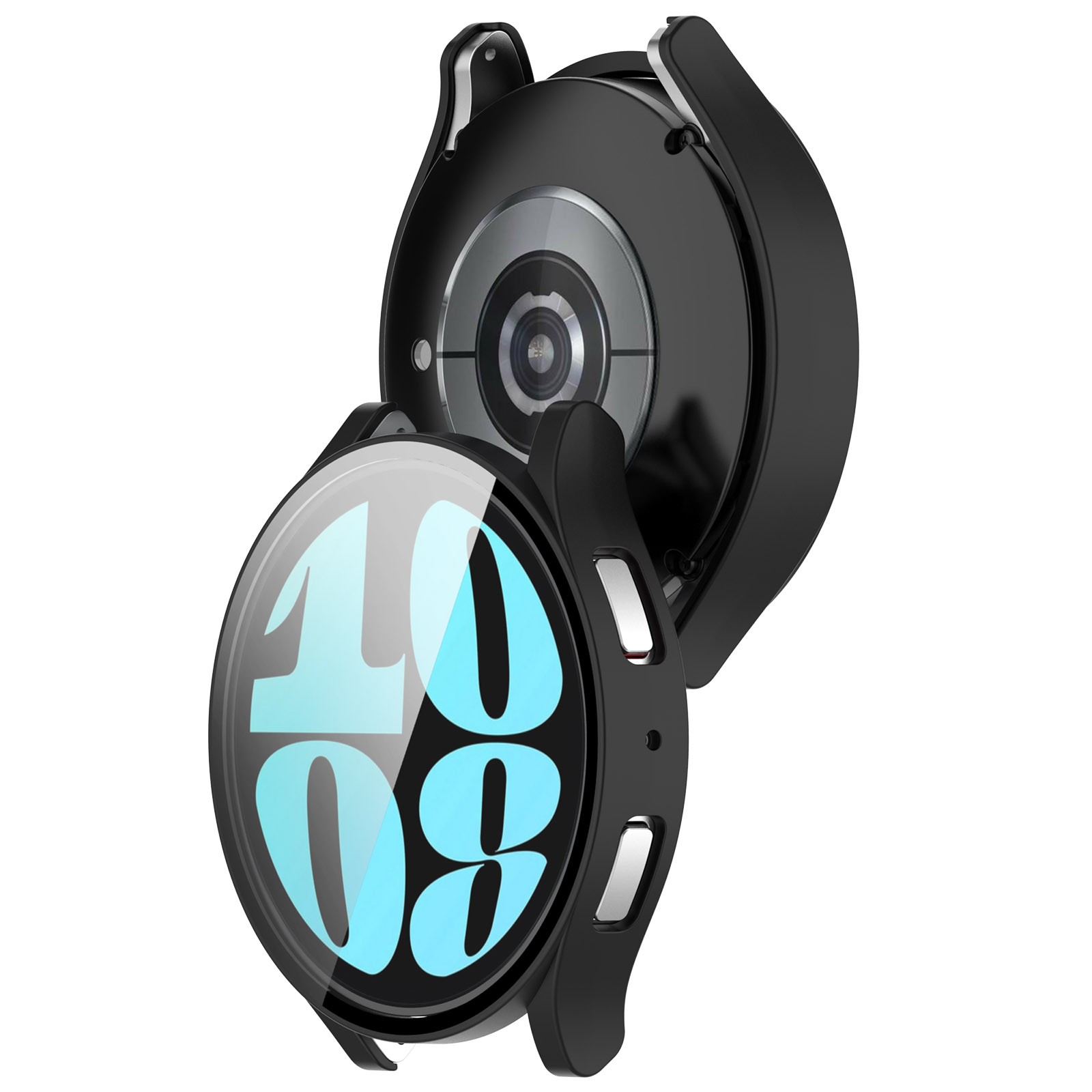 【PC保護殼】三星 Galaxy Watch 6 44mm SM-R940 SM-R945 半包 硬殼 鏤空 手錶殼 3