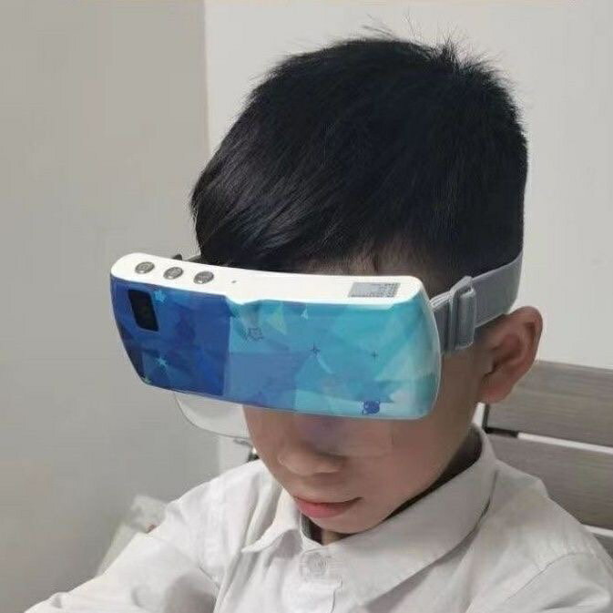 自動智能翻轉鏡未來青少年兒童眼部按摩儀反轉拍視界眼部訓練