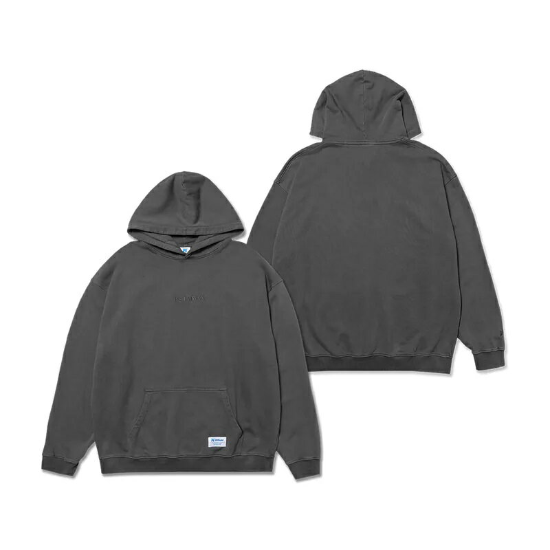 【毒】限量預購-台灣運動品牌 DA VILLAGE It’s TAIWAN電繡水洗帽TEE｜碳灰[預計2月底前出貨]