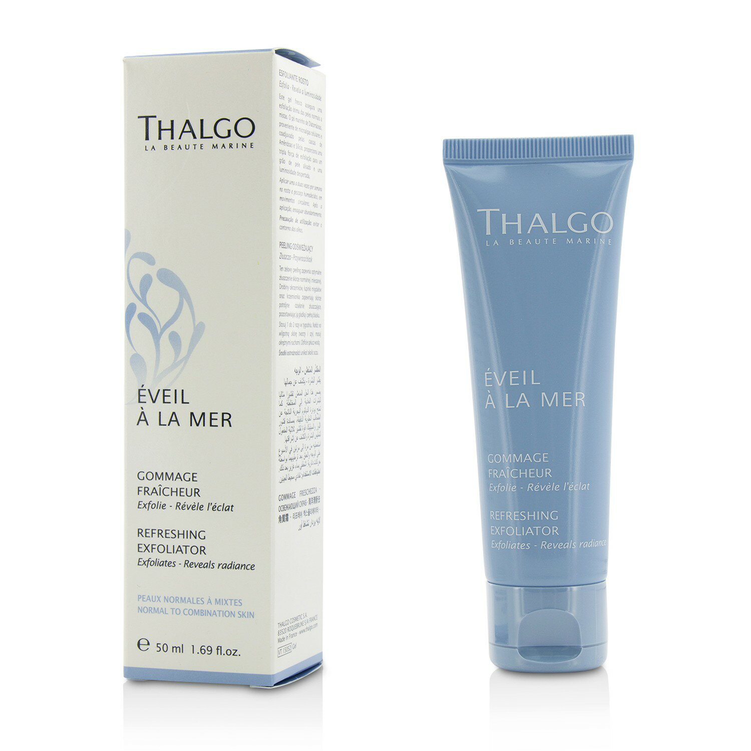 岱蔻兒 Thalgo - 清新亮肌去角質霜 - 中性至混合性肌膚適用 Eveil A La Mer Refreshing Exfoliator