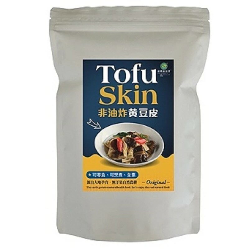綠源寶 非油炸黃豆皮60公克/包