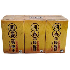 開喜 凍頂烏龍茶(微糖)(250ml*6包/組) [大買家]