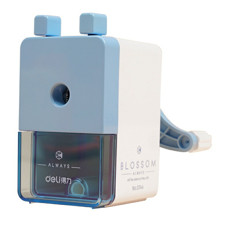 ✨台灣現貨📦 得力 削鉛筆機 手搖式 卡通削筆機 文具用品 #丹丹悅生活 1