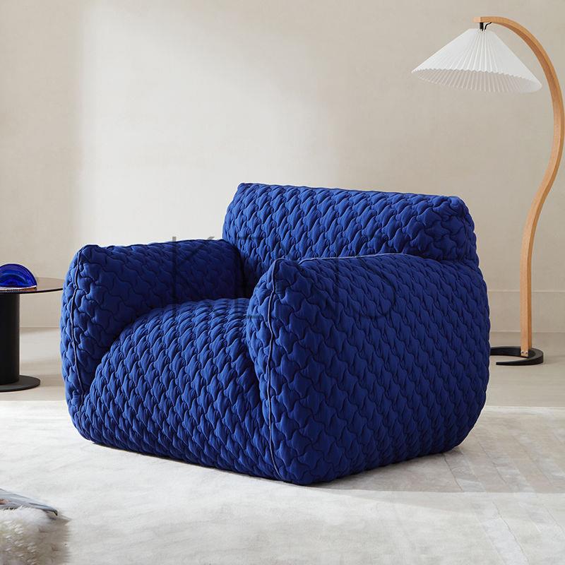【KENS】沙發 沙發椅 北歐網紅意式單人沙發椅藍胖子客廳極簡設計師創意個性懶人沙發