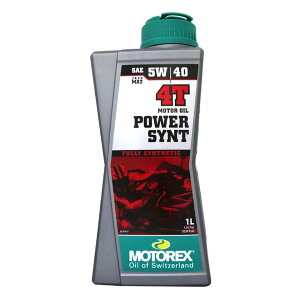 MOTOREX 5W40 POWER SYNT 4T 全合成機油 #24573【最高點數22%點數回饋】