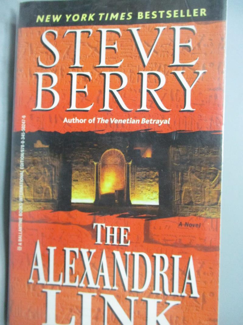 【書寶二手書T2／原文小說_LIZ】The Alexandria Link_史蒂夫貝瑞