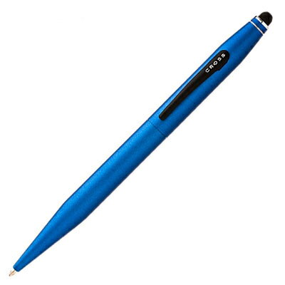 CROSS 高仕 TECH 2系列 金屬藍觸控原子筆 / 支 AT0652-6