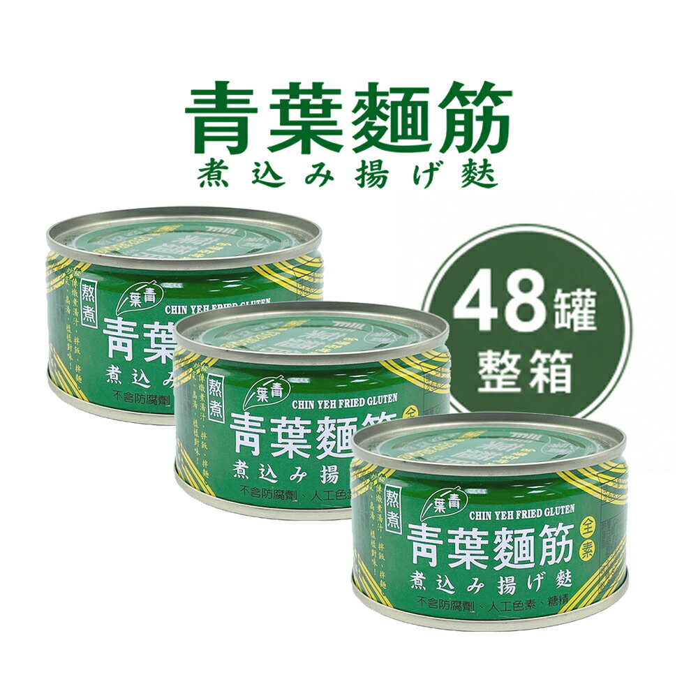 【青葉】青葉麵筋(120g*48入)／效期2029.07.15