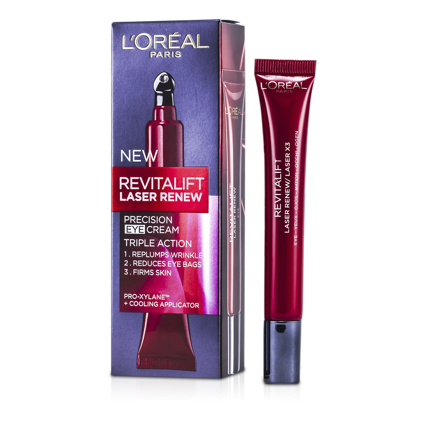 萊雅 L'Oreal - 活力緊緻-鐳射煥膚按摩眼霜New Revitalift Laser Precision Eyes Cream