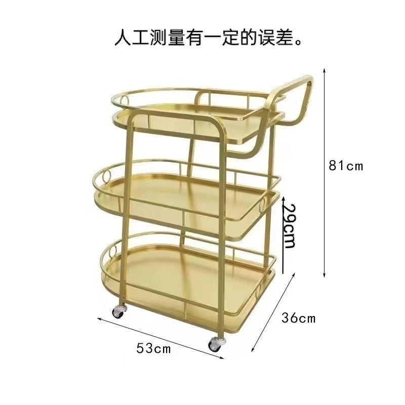 工廠現貨 免運 餐車 酒水車 送餐車 手推車 北歐送餐小推車酒水車家用餐廳酒店ktv移動多層收納零食手推車特惠/開立發票 售後保障 特價出Z1220