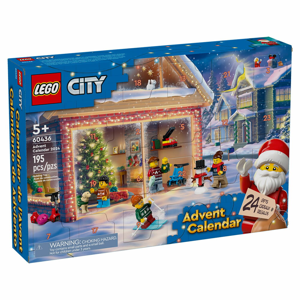 樂高LEGO 60436 City 城市系列 2024年 驚喜月曆