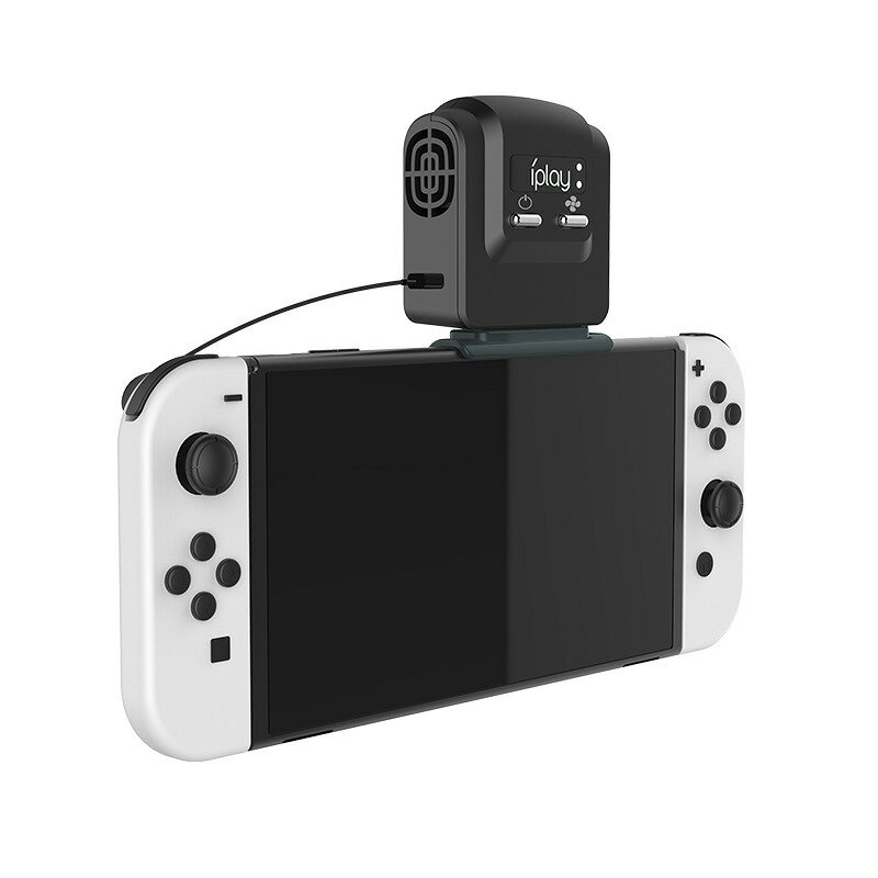 Switch oled主機底座散熱風扇Switch主機風扇散熱器通用降溫風扇
