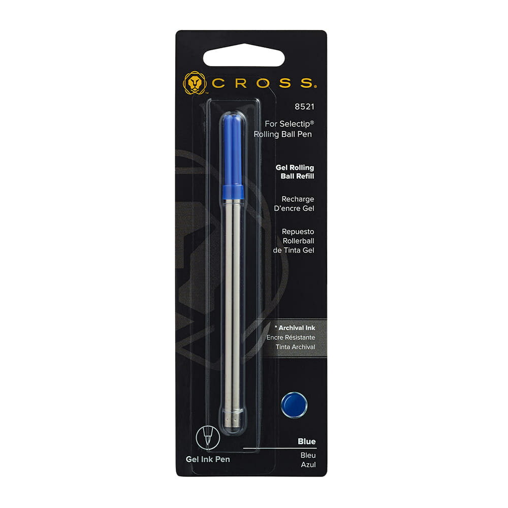 CROSS 鋼珠筆筆芯 藍/黑 /支 0.7mm  C8521 C8523【APP滿額下單10%點數(單一帳號最高1500點)】8/31止