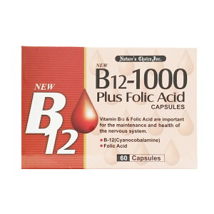 優可寶B12+葉酸複合膠囊 60顆/盒 美國進口 兩個月份 維生素B ◆歐頤康 實體藥局◆
