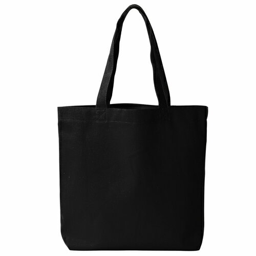 <br/><br/>  [客製化]S1-01027A 可肩背色布帆布購物袋大型基本款(LOGO網版印刷)<br/><br/>