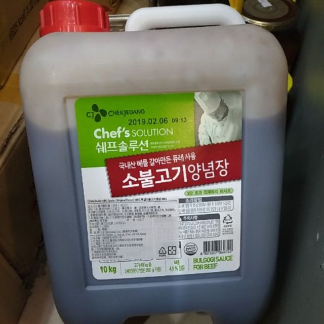 【首爾先生mrseoul】韓國 CJ 烤肉醬 10kg 原味(不辣)