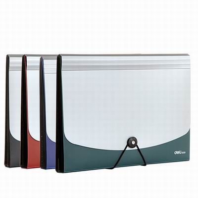 【A4-12格風琴包-5558-33.5*24.5*3.5cm-2個/組】多功能檔包資料整理收納扣式資料包-586003