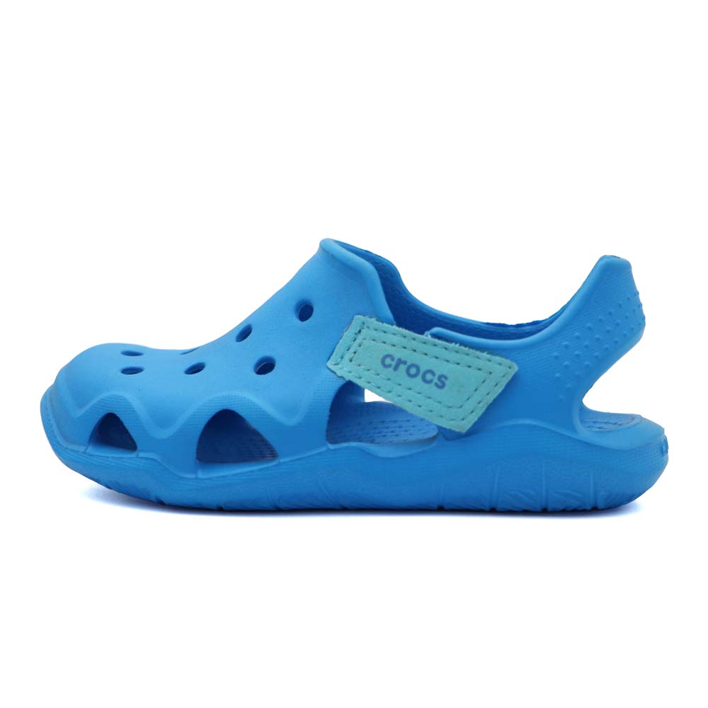 Crocs swiftwater water 卡駱馳 洞洞鞋 防水 中童 波浪藍 Y0989 (204021-456)