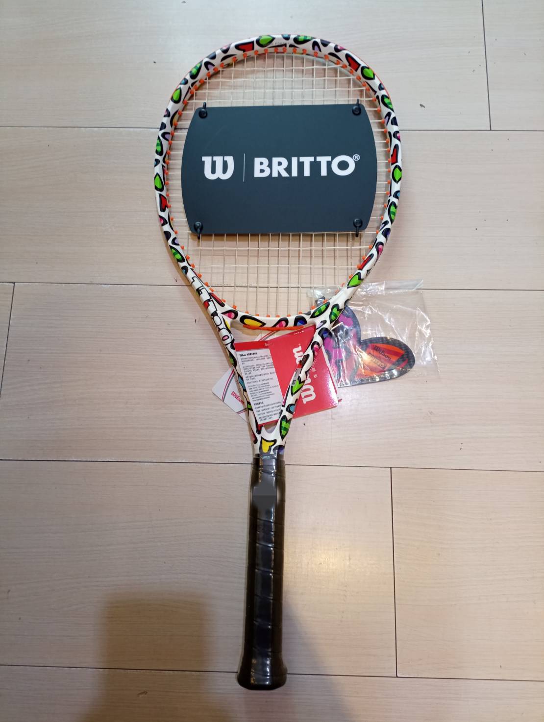 Wilson Clash 100L V2 Britto Hearts 限量聯名網球拍