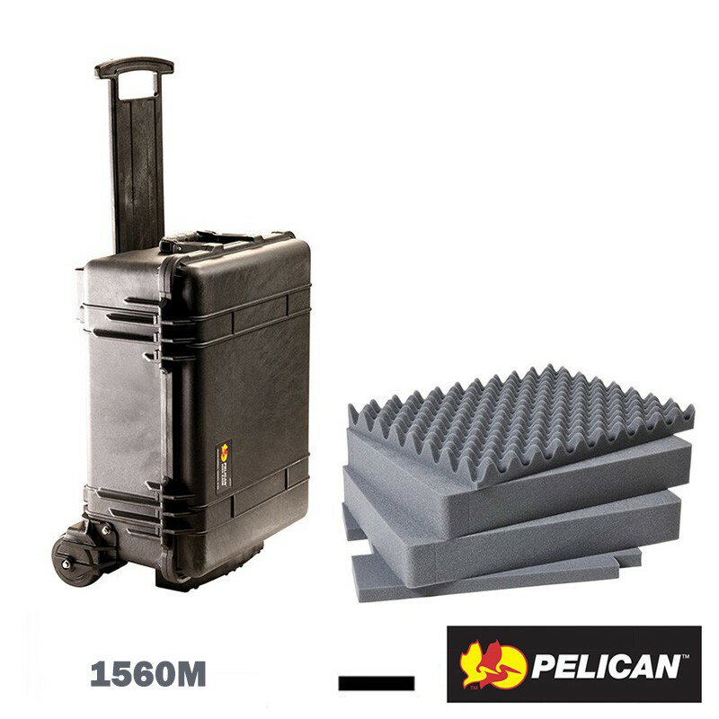 【EC數位】美國 派力肯 PELICAN 1560M 氣密箱 含泡棉 / 1560MNF 氣密空箱 重型滾輪 防撞箱