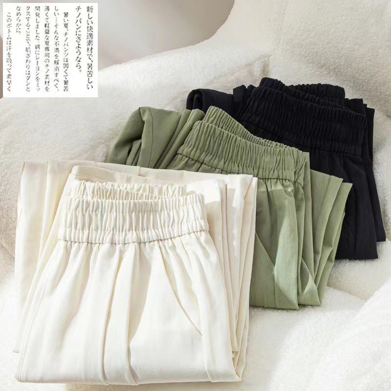 ✨台灣現貨📦純色寬鬆哈倫褲 工作褲 百搭褲 哈倫褲 1