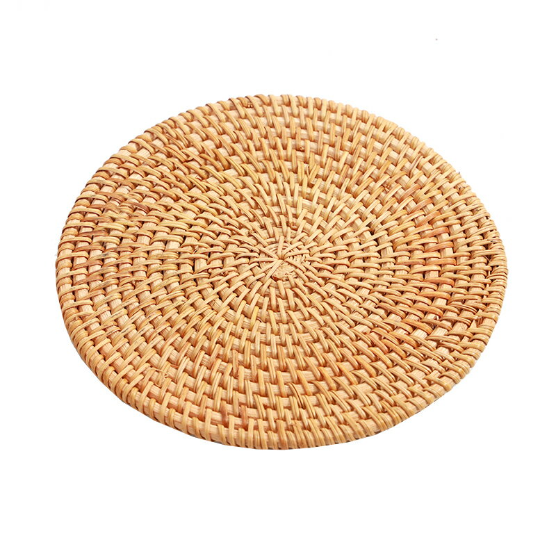 越南老藤編杯墊茶道茶壺墊茶杯墊茶具 鐵壺紫砂壺墊養護墊 4