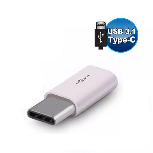 【現折$50 最高回饋3000點】 USB3.1 Type-C公 轉 USB2.0 MicroB母 轉接頭