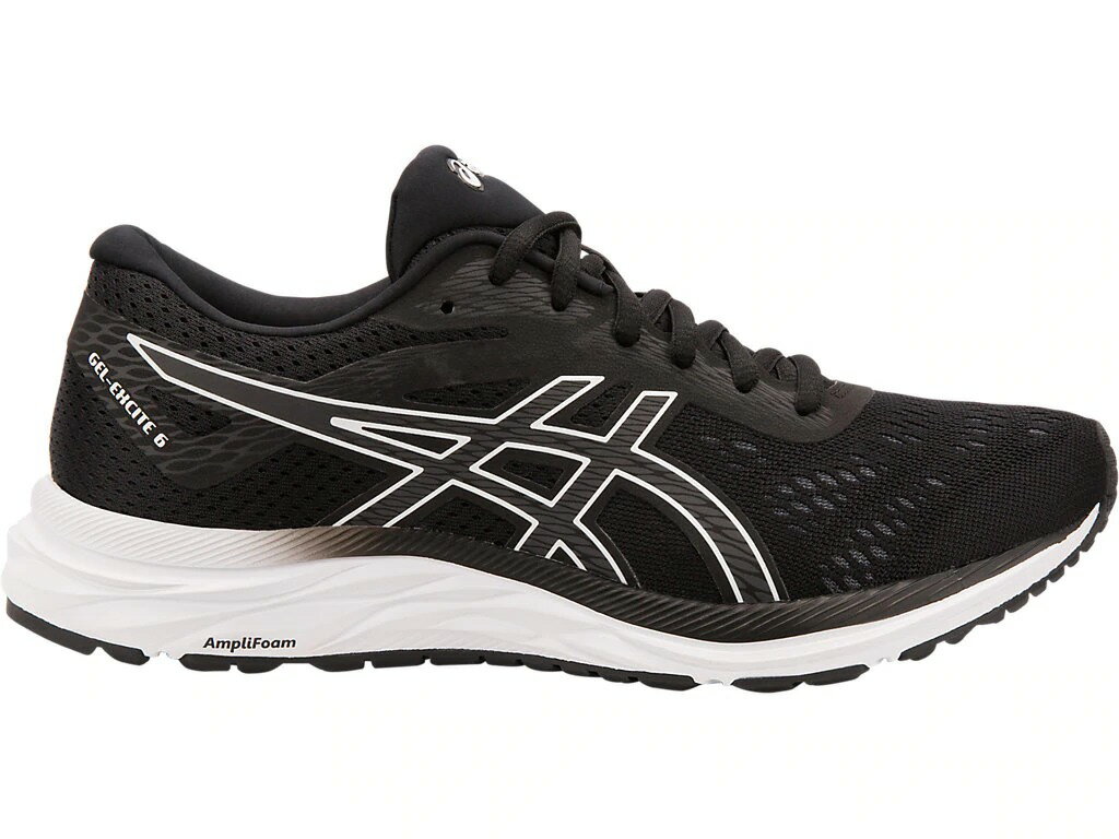 ASICS GEL-EXCITE 6 女鞋 慢跑 輕量 緩衝 耐磨 舒適 透氣 黑【運動世界】1012A150-001