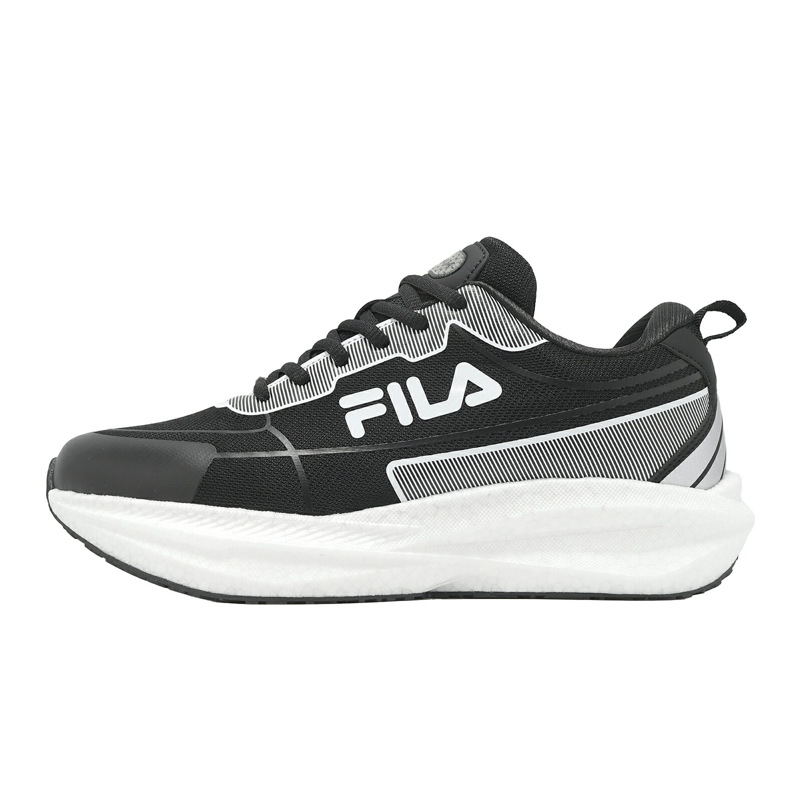 Fila 慢跑鞋 Illusion 男鞋 黑 運動鞋 基本款 緩震 1J908Z001