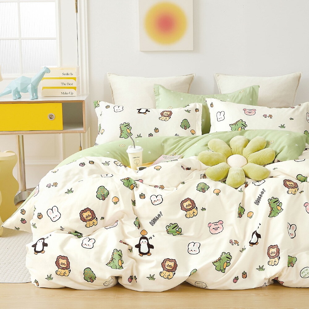 被套/兩用被-單人/雙人 / 精梳純棉 / 多款任選 台灣製 北歐設計 8