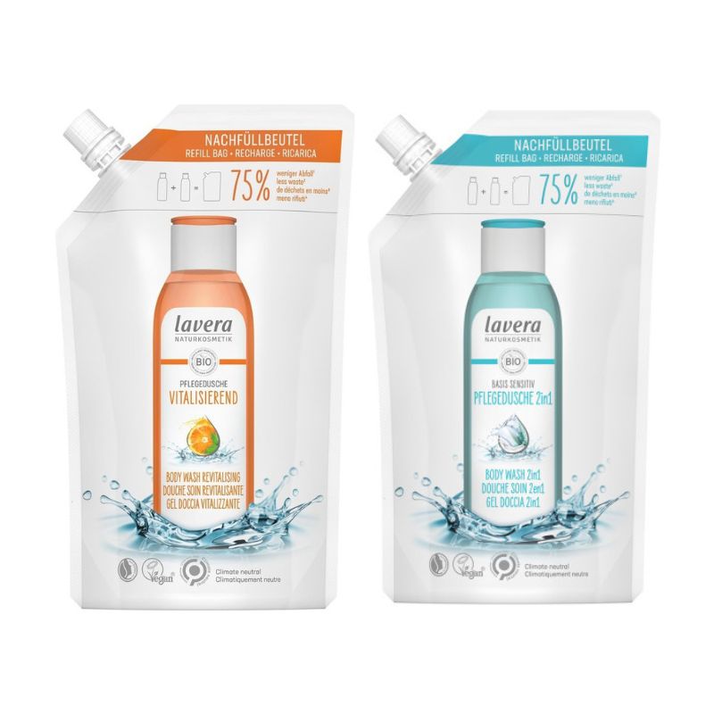 德國 Lavera 萊唯德 沐浴露【補充包】500ml 橙香 溫和 附發票【心心哈德】現貨 全館499超取免運｜全場下殺★滿額再享折扣