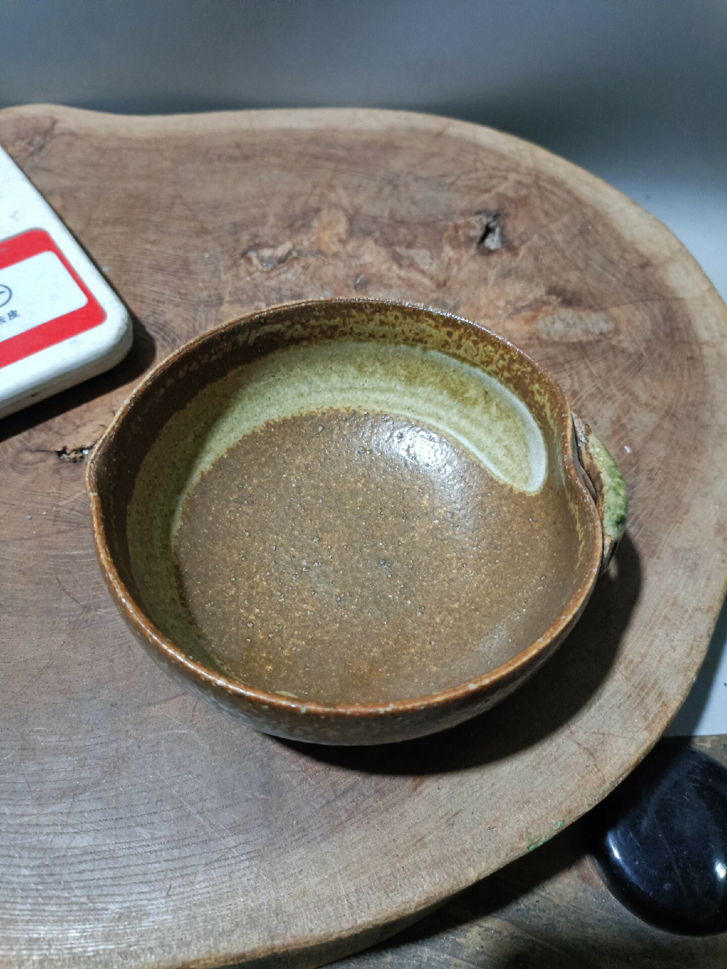 日本迴流瓷器陶器昭和時期壽桃型缽，全品無毛病，保真，器型漂亮
