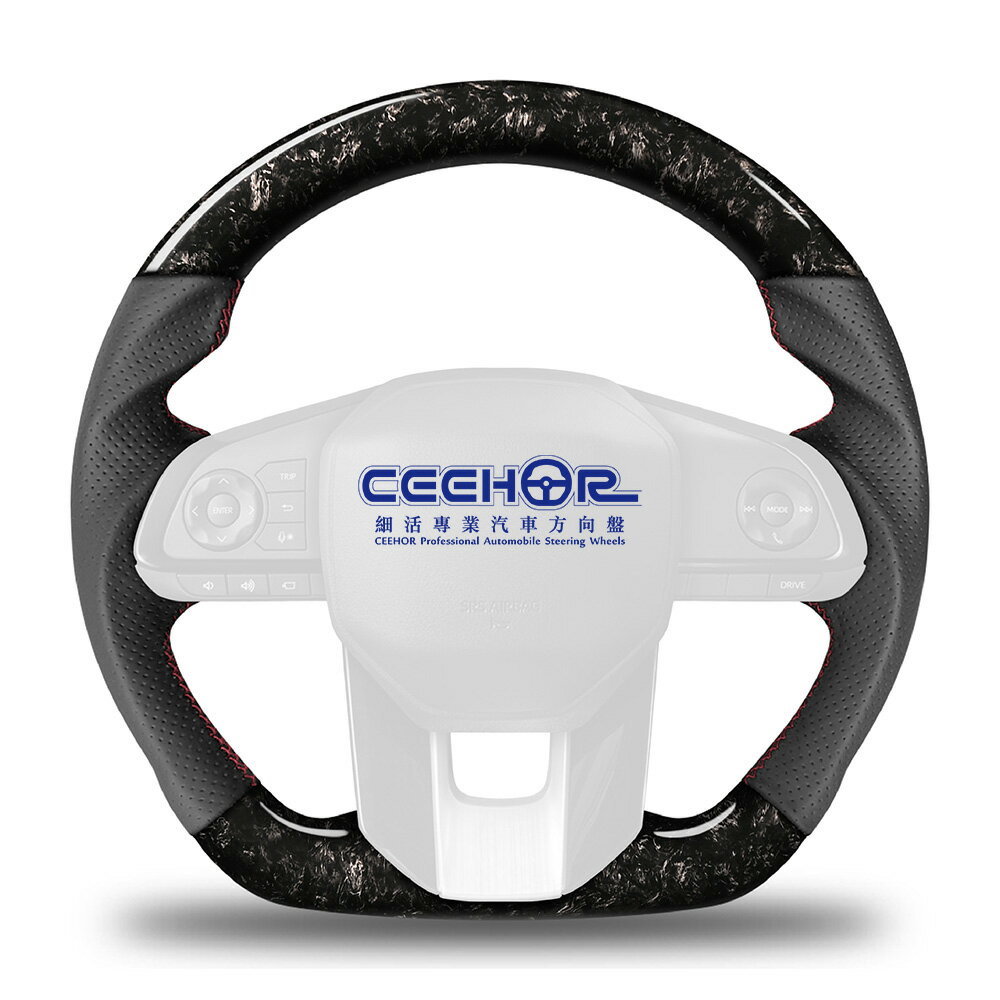 [細活方向盤] 鍛造碳纖維款 YARIS CROSS TOYOTA 豐田 變形蟲方向盤