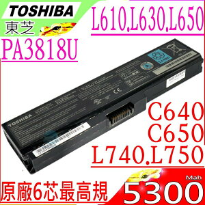 TOSHIBA 電池(原廠6芯最高規)-東芝 P745D，P750，P750D，P755，P755D，P770，P770D，P775，P775D，PA3818U-1BRS