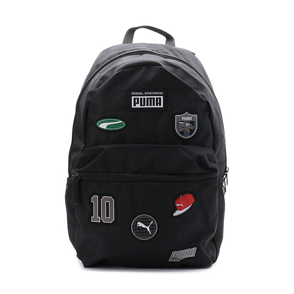 PUMA PATCH 後揹包 黑 079194-01