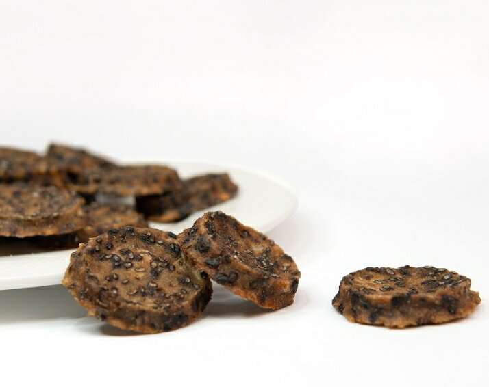 【毛孩膳坊】烘乾寵物零食-黑芝麻雞肉餅乾50g-5包入(開封即食/常溫保存/寵物零食) 3