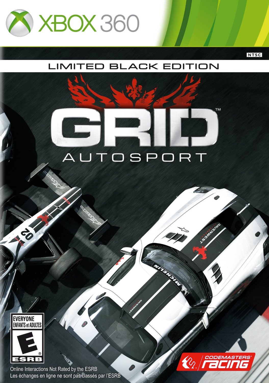 <br/><br/>  XBOX 360 極速房車賽：競速賽事限定純黑版 -限定純黑版- GRID AutoSport Black Edition<br/><br/>