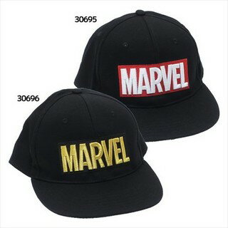 MARVEL 黑底 紅字/金字棒球帽 帽子 日貨 漫威 正版授權J00012817-18