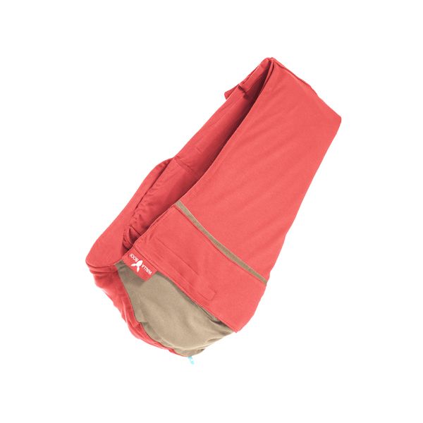 【本月領券折200元】荷蘭【wallaboo】酷媽袋鼠背巾 - 雙色系(紅/駝) _好窩生活節