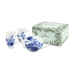 德國Weimar Tealicious一壺二杯雙人品茶禮盒(花園天堂)
