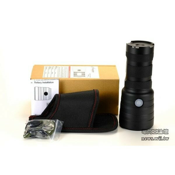 【電筒王 隨貨附發票】Niwalker MM20EB 3500流明 三眼遠射小怪獸 690米 (18650*3)