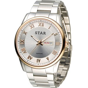 STAR 時代 羅馬戰士石英腕錶 1T1512-211RG-W【刷卡回饋 分期0利率】【跨店APP下單最高20%點數回饋】
