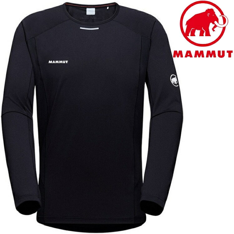 Mammut 長毛象 Aenergy FL Longsleeve AF Men 男款 長袖排汗衣 1016-01350 0001 黑