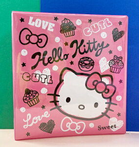 【震撼精品百貨】Hello Kitty 凱蒂貓 三麗鷗 KITTY 日本A4三孔活頁文件/套-繪畫風#73145 震撼日式精品百貨